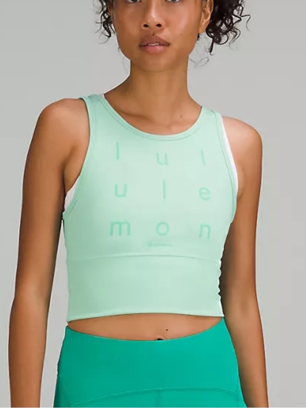 lululemon athletica Power Pivot Everlux Tank
Top in Wild Mint 6